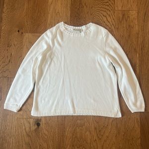 Women’s Appleseed White Sweater XL